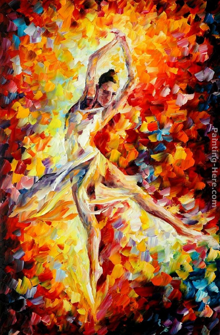 Leonid Afremov CANDLE FIRE